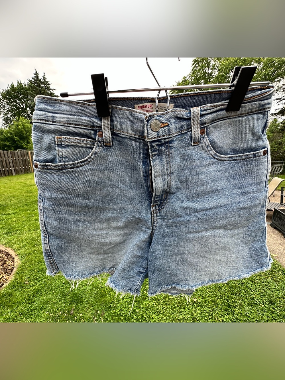 Denim Cutoff Shorts